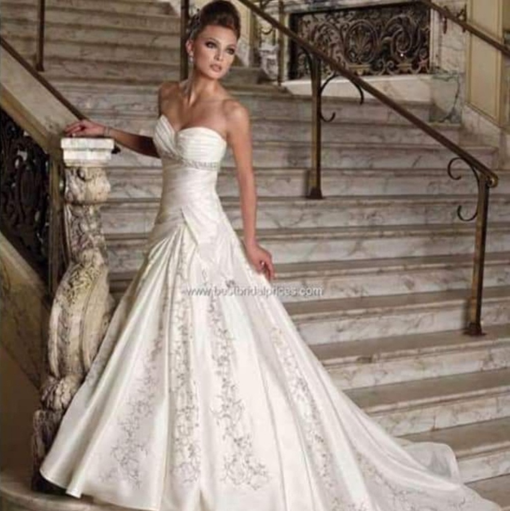 Sophia tolli gemma wedding dress